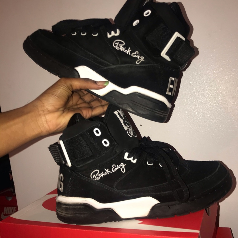 PATRICK EWING 33 Hi-BLACK SUEDE OG